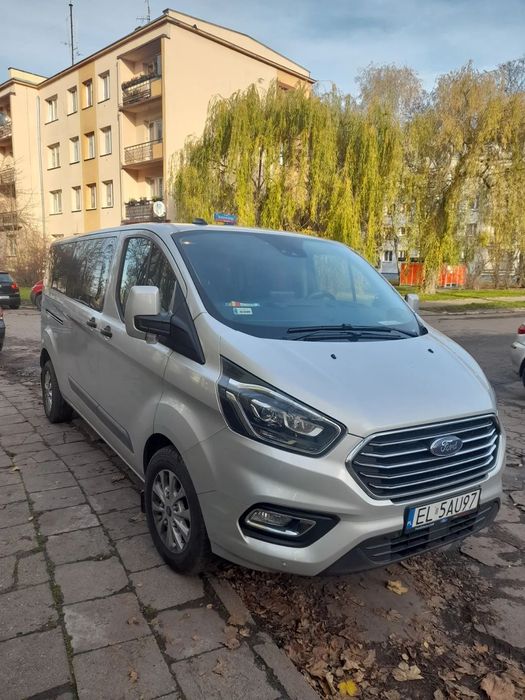Ford Transit Custom 2.0 170 km Salon Polska  niski przebieg 9 osobowy bezwypadkowy