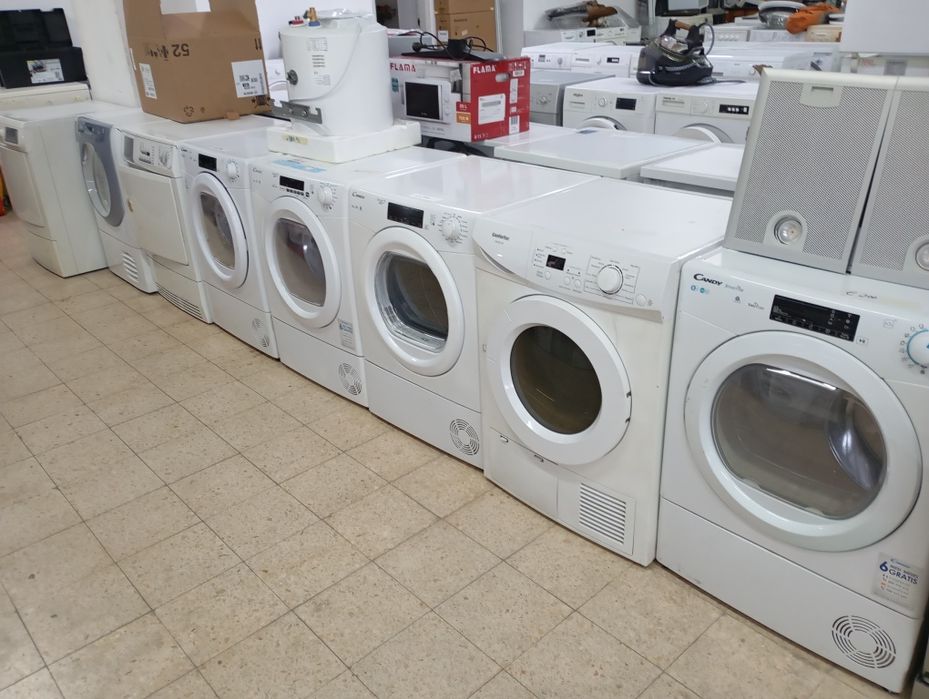 Máquina de secar roupa condenação