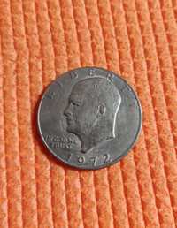 Монета 1 доллар США 1972 г.
