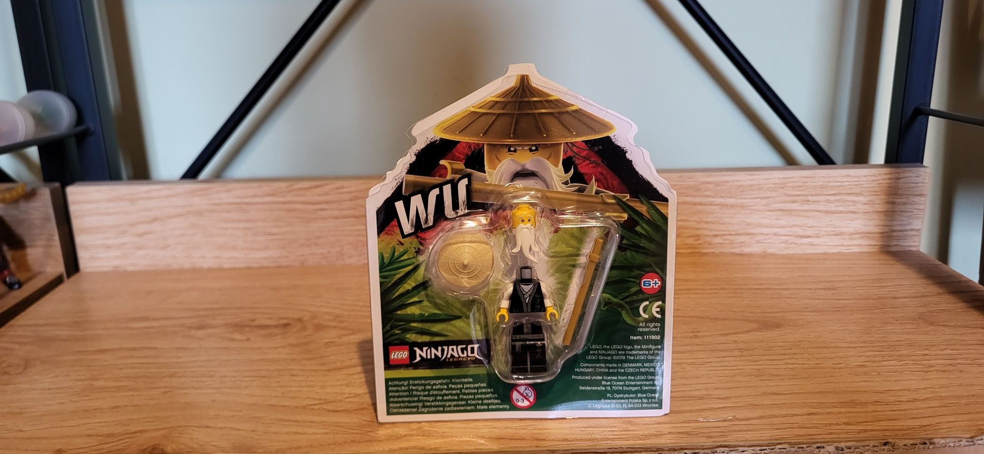 Lego Ninjago 111902 Sensei Wu blister z minifigurką model wycofany
