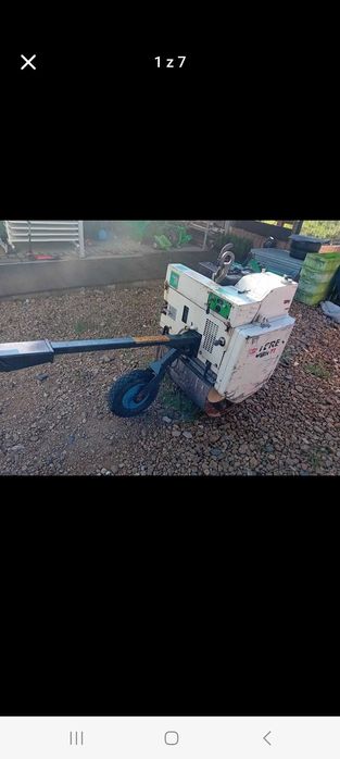 Walec zagęszczarka diesel samojezdny TEREX mbr 71