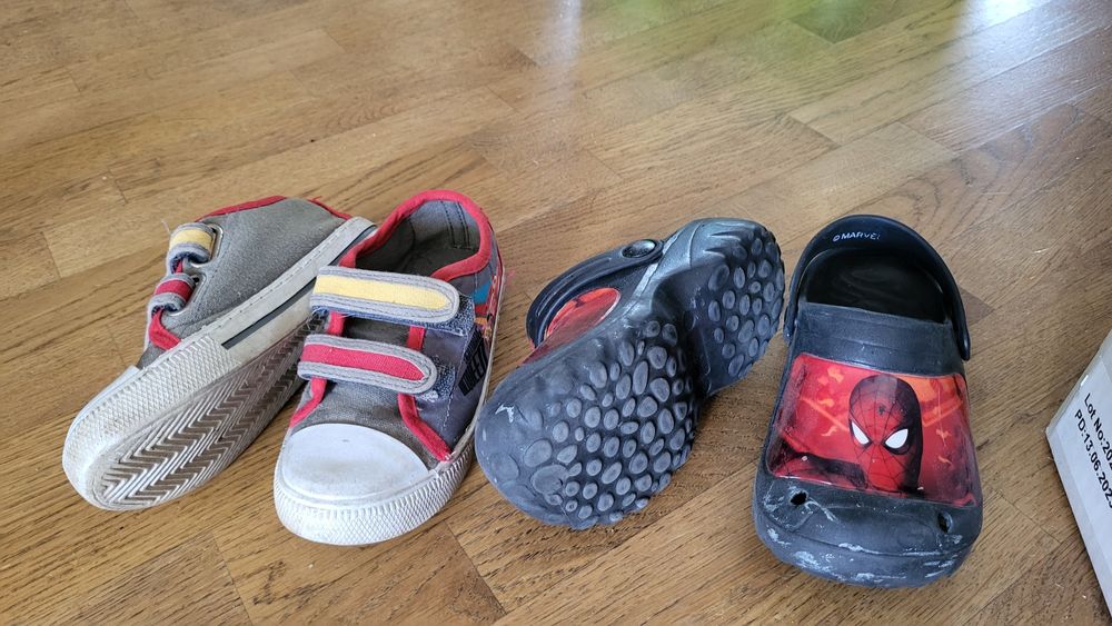 Croksy Buciki na lato 26- 27 r, wkładka 17cm