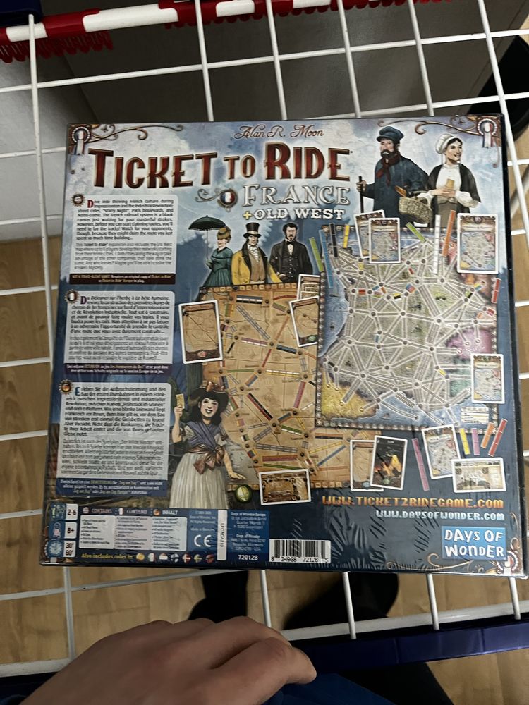 Wsiąść do pociągu, ticket to ride Francja