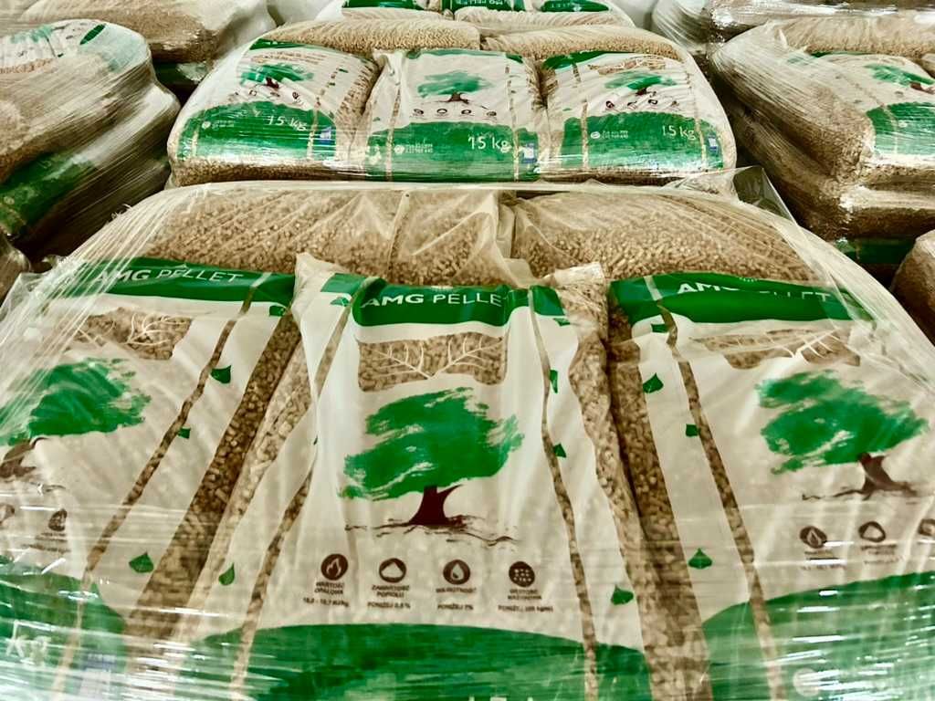 AMG Pellet Premium A1 -sosnowy- gwarancja jakości
