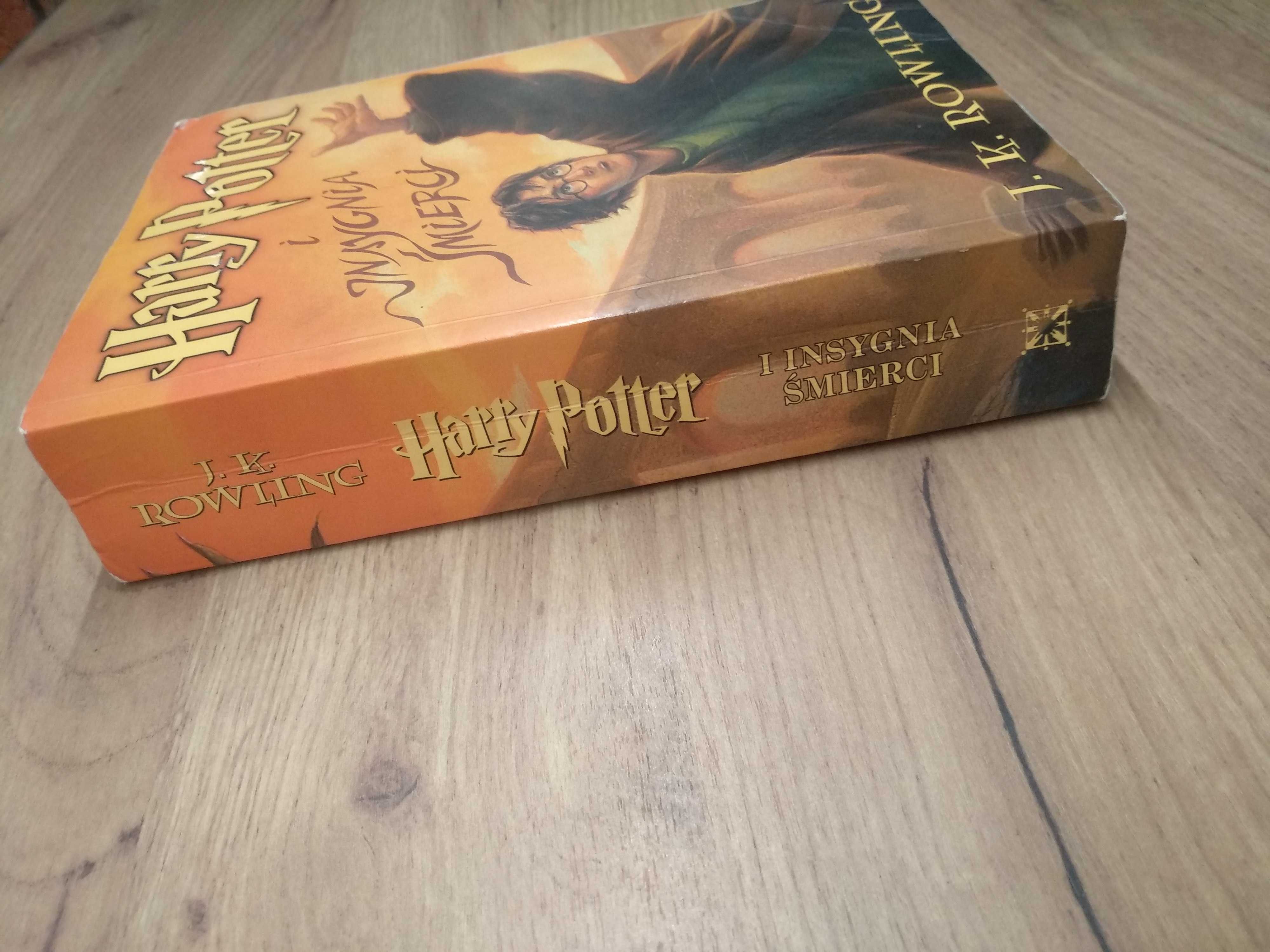 Harry Potter i Insygnia Śmierci stare wydanie pierwsze