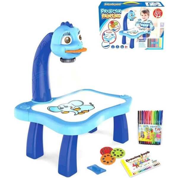 Дитячий стіл-проектор для малювання з підсвічуванням ProjectorPainting
