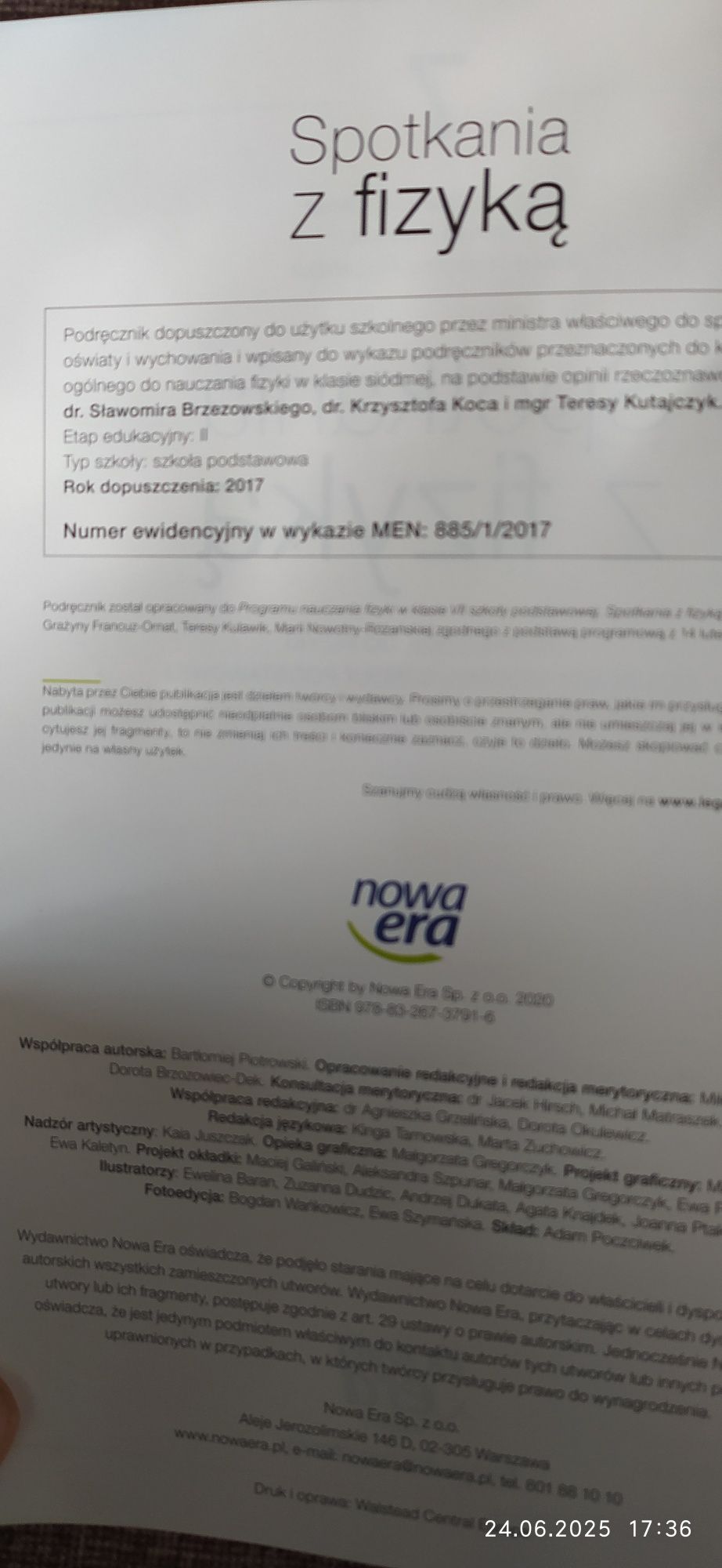 Spotkania z fizyką 7