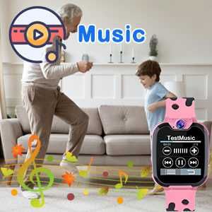 Smartwatch dla dzieci NIEBIESKI Moweallarge