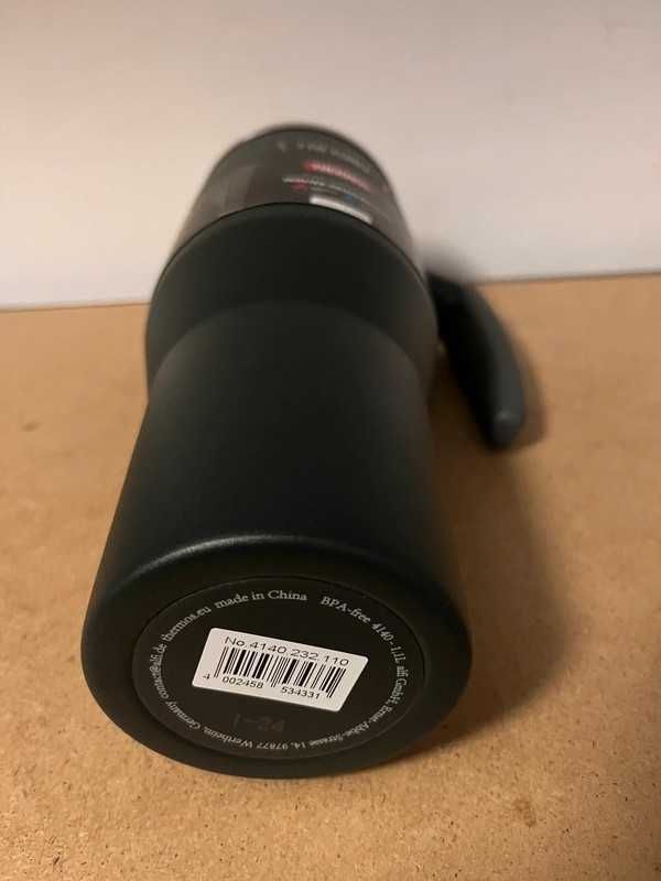 Thermos kubek termiczny ze słomką, duży