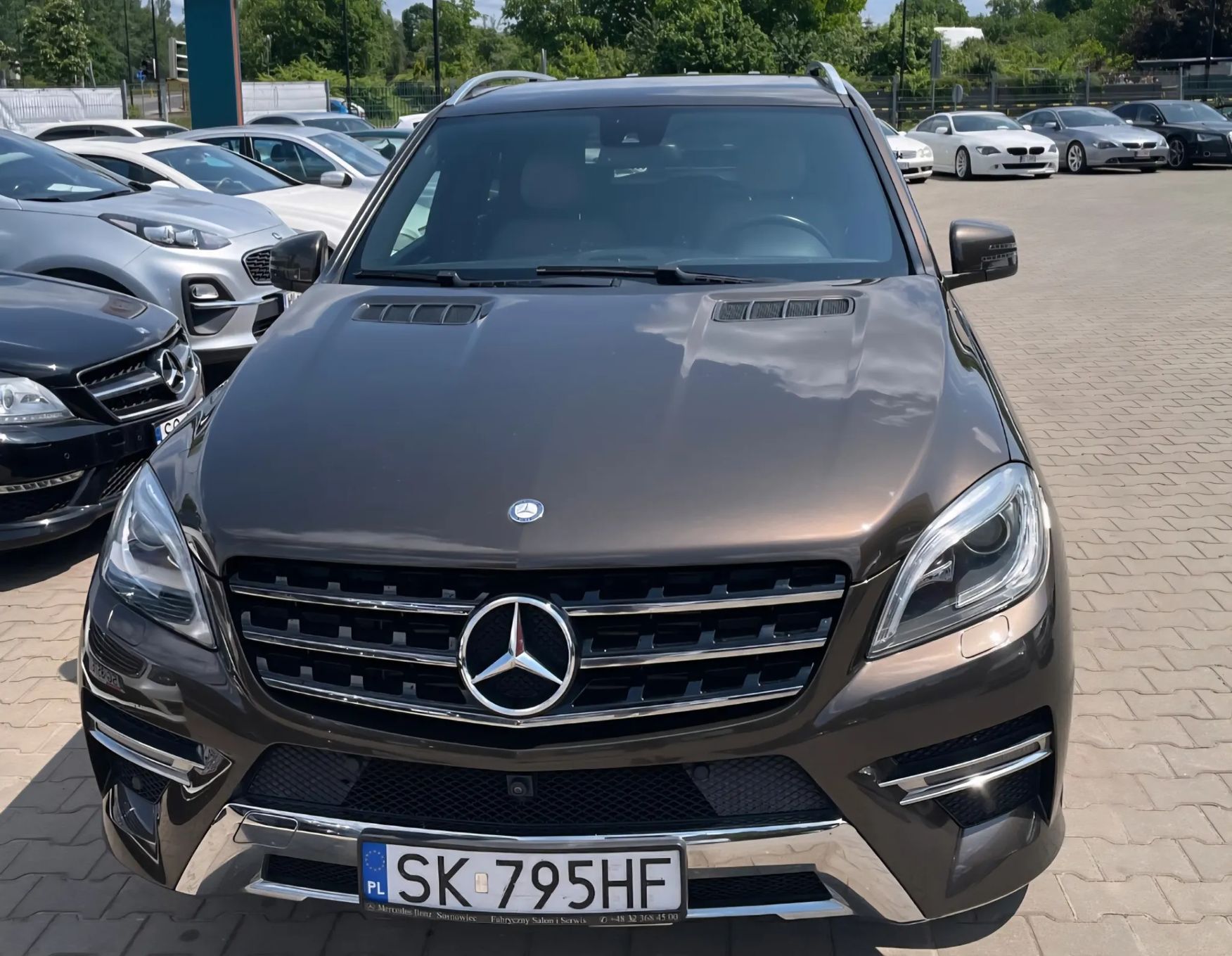 Mercedes-Benz ML 350, BlueTEC 4Matic, AMG, Beżowa Skóra, Faktura 23%