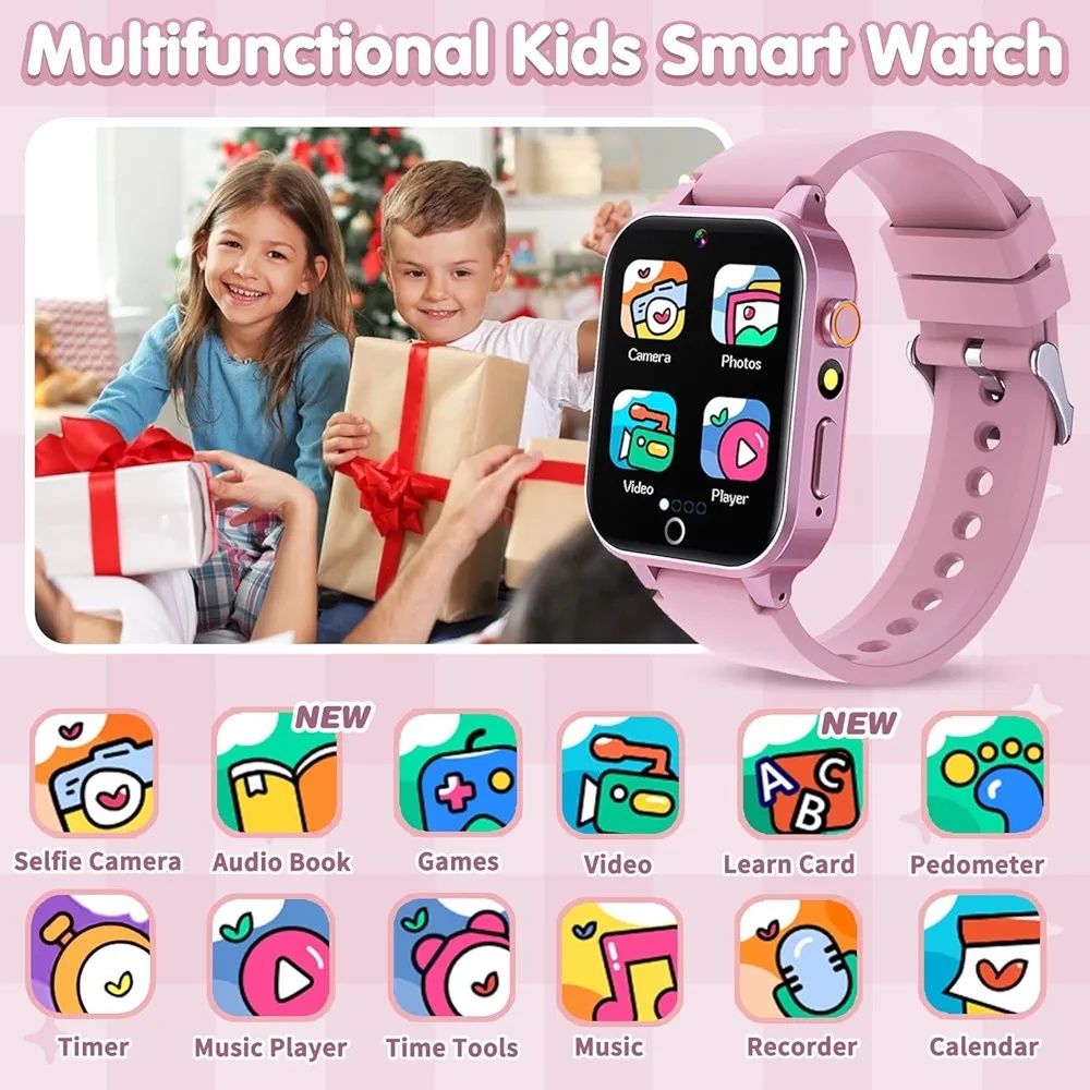 Smartwatch dla dzieci z kamerką i mp3 zegarek dziecięcy