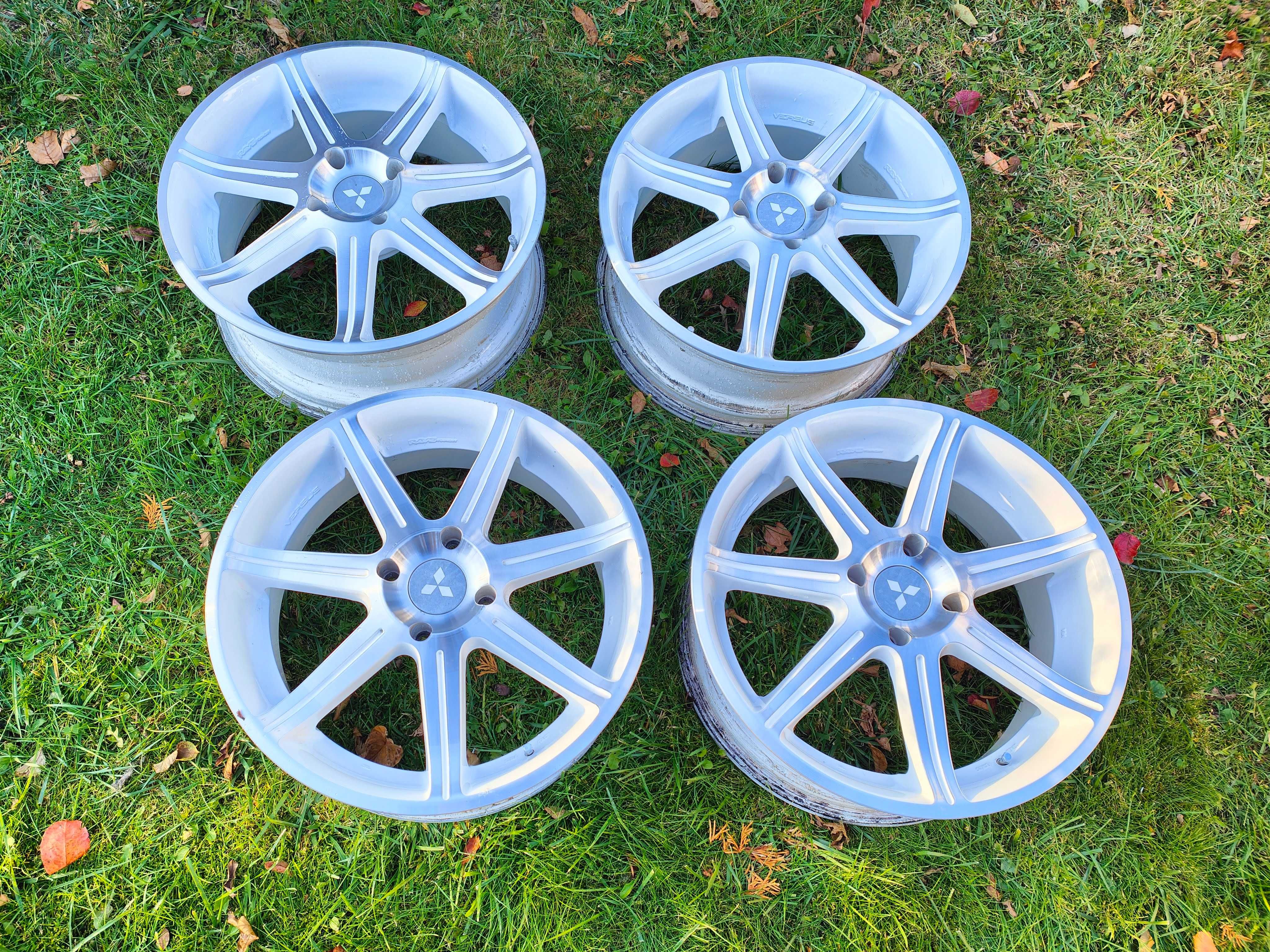 RAYS Versus Avanti CNC 18x7.5 4x114,3 prawdziwy JDM import z Japonii