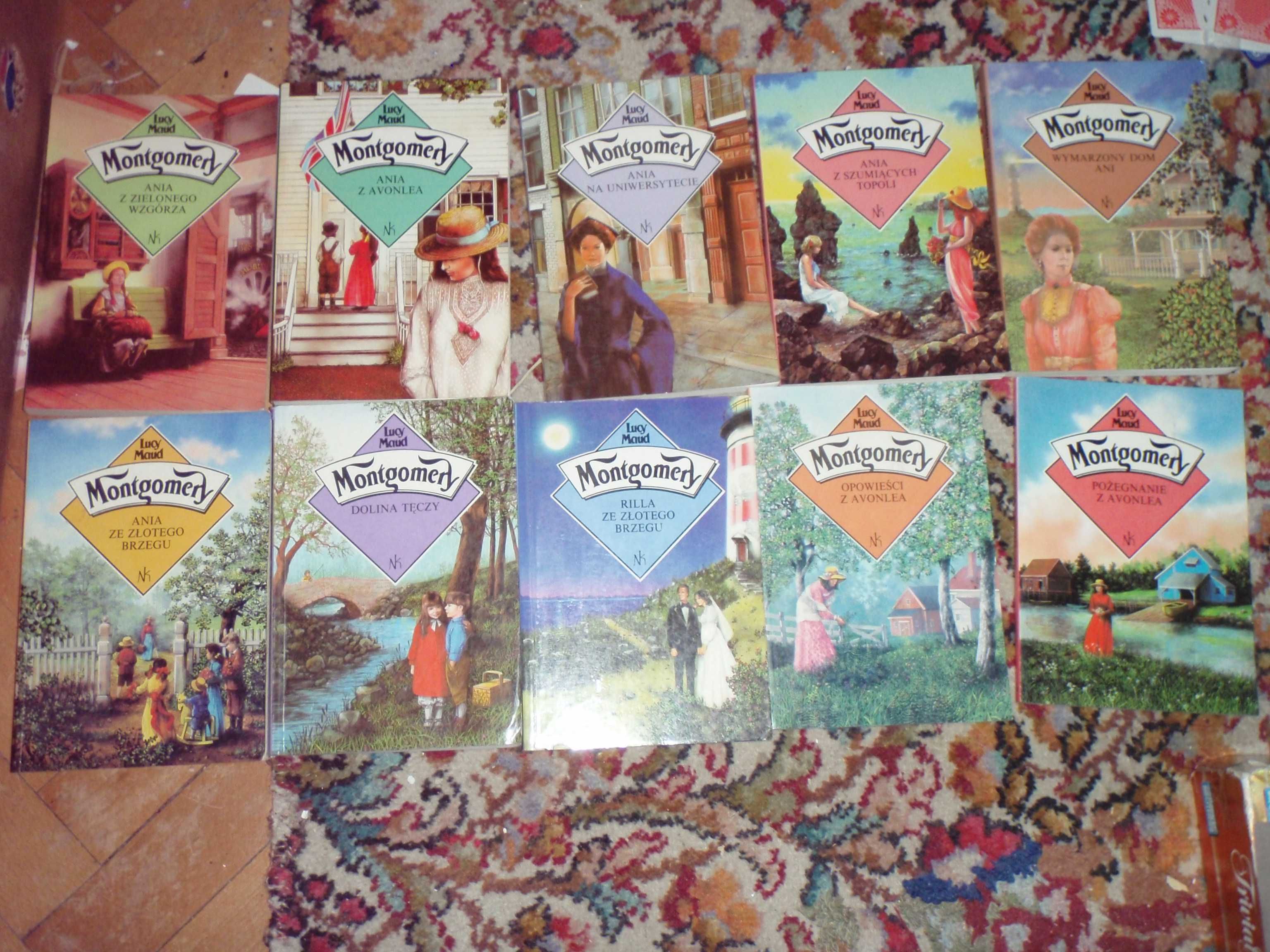 L.M. Montgomery Ania z Zielonego Wzgórza 10 tomów