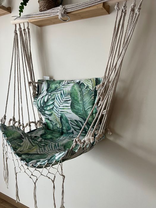 Nowa huśtawka ogrodowa/ na balkon Homla z mocowaniem