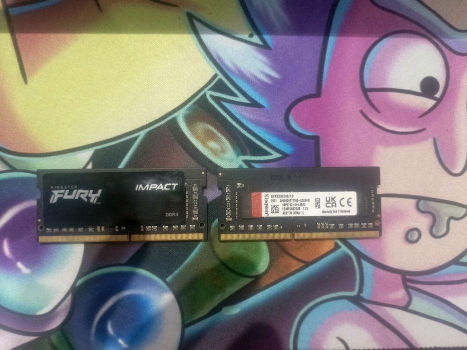 Оперативна пам’ять Kingston FURY Impact DDR4 — 32GB (2×16GB), 3200 MHz