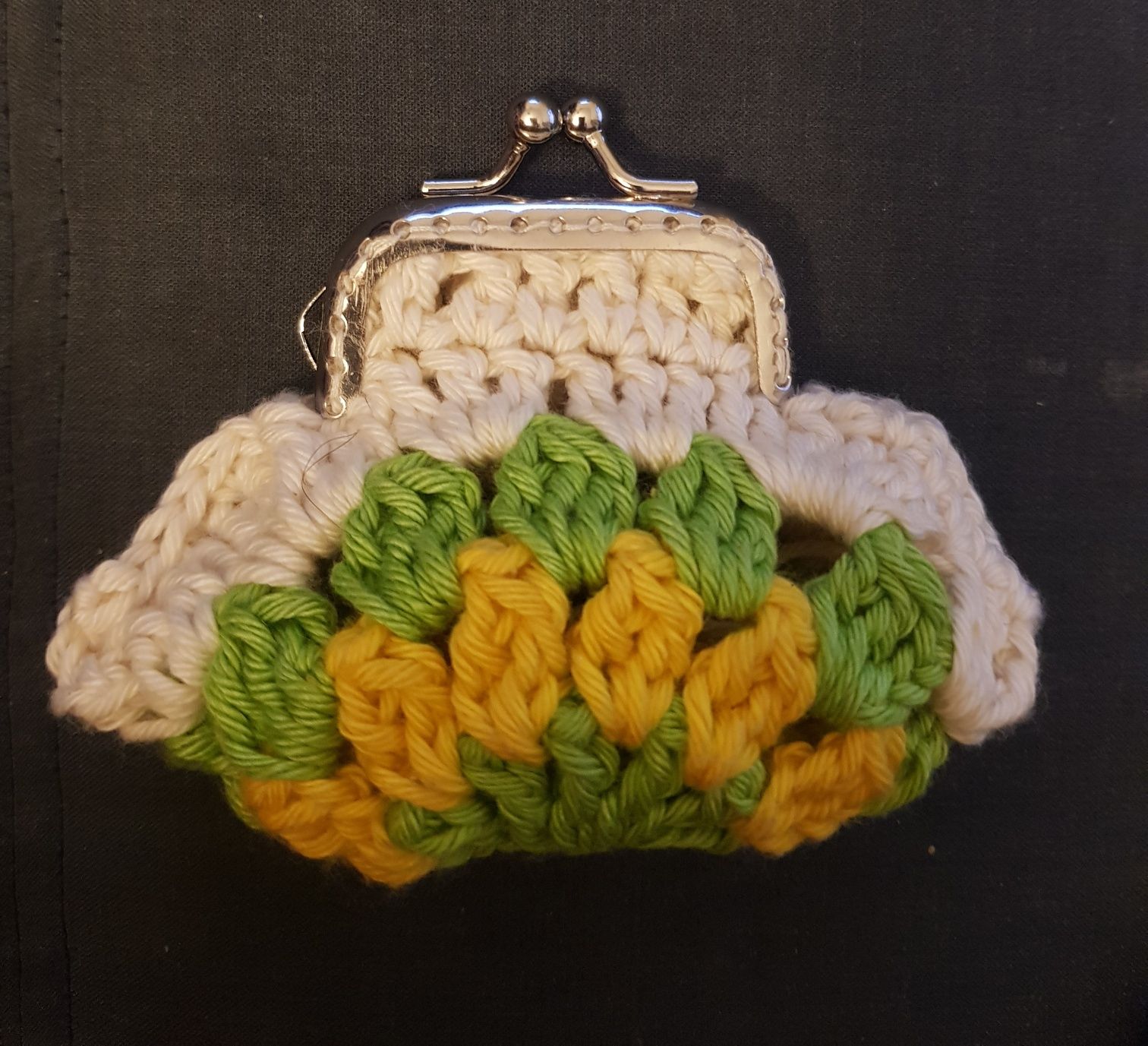 Porta moedas crochet