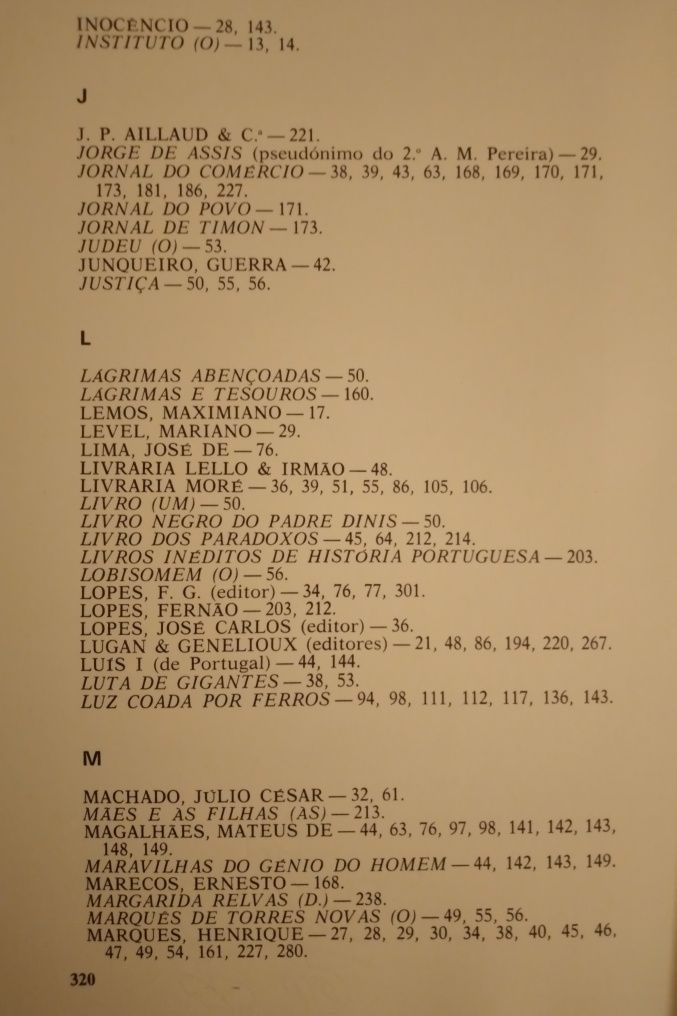 Cartas de Camilo aos editores
