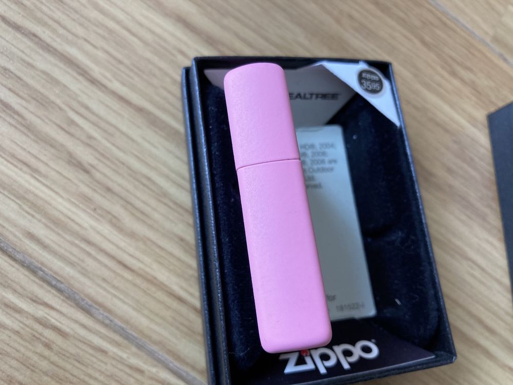 Новая бензиновая зажигалка Zippo 28078 Realtree APC Pink Matte из США