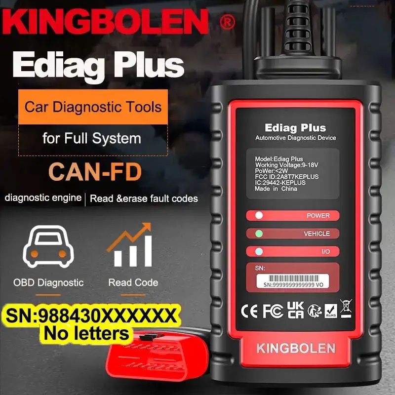 Kingbolen Ediag Plus/Thinkdiag2 - мультимарочный автосканер