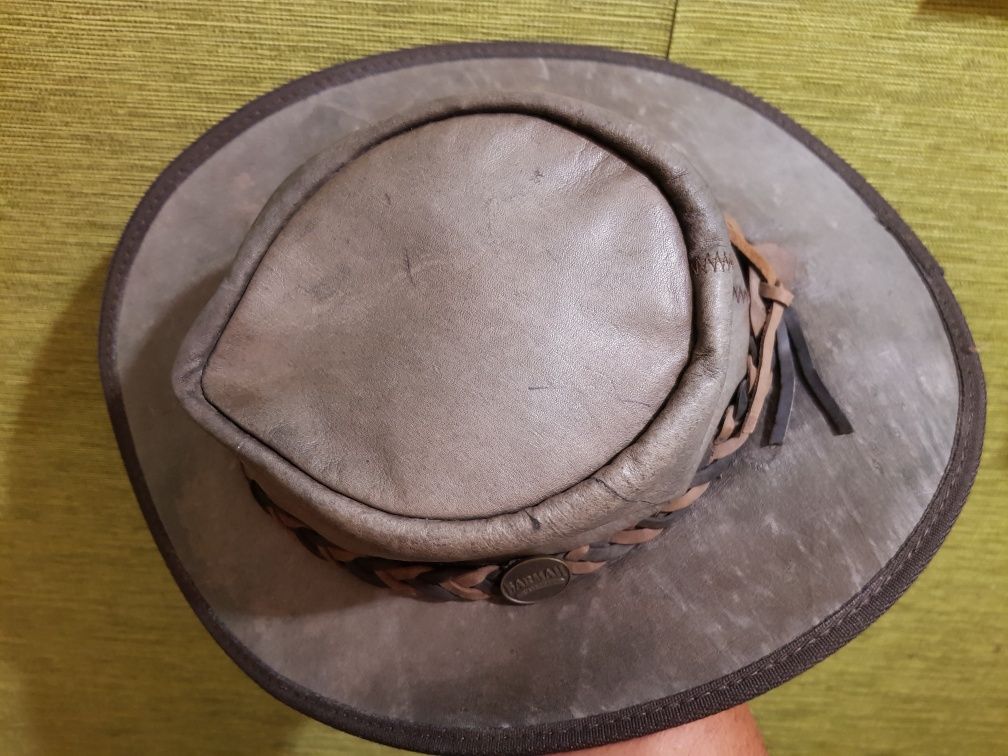 Шляпа Barmah из кожи кенгуру, размер L