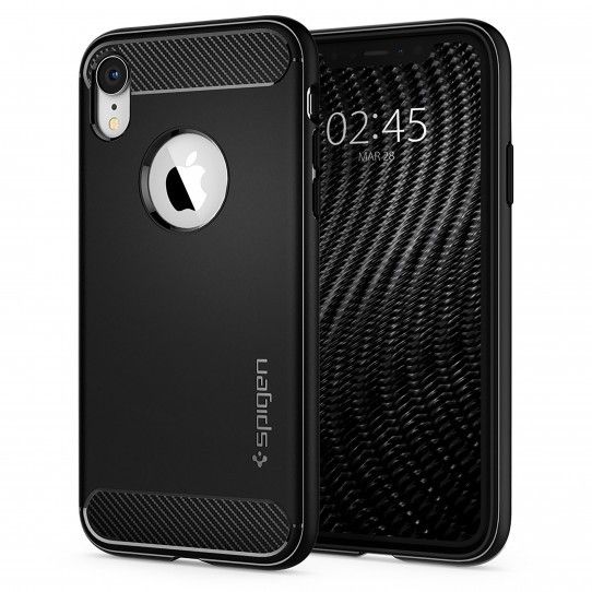Etui Spigen do iPhone XR Rugged Armor Matte Black