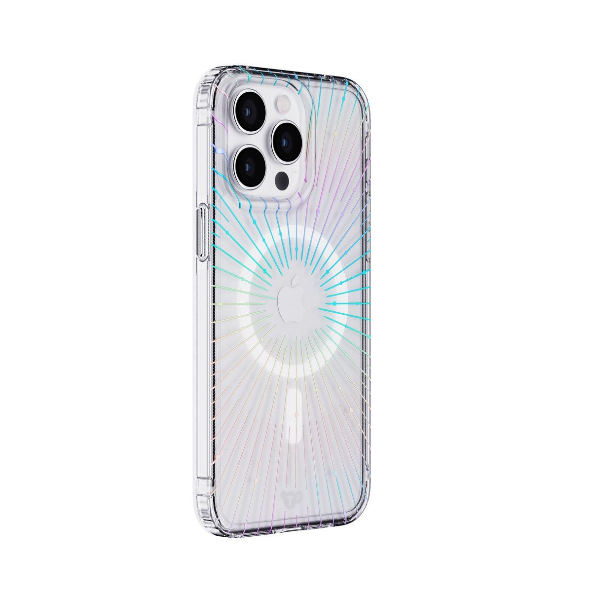 Etui Iphone 15 Pro Max Magsafe Przeźroczyste Z Brokokatem Case Plecki