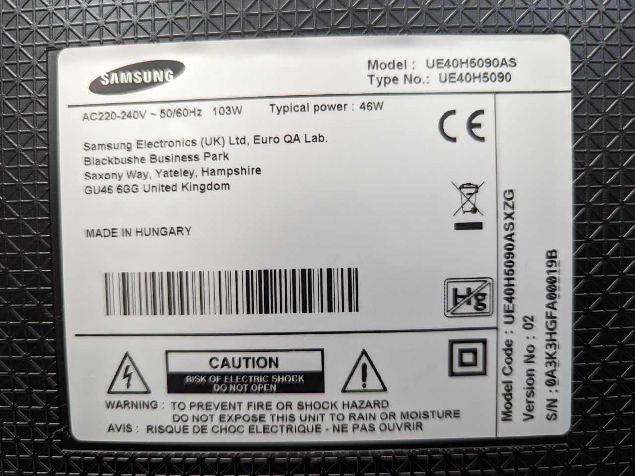 Samsung UE32H5080AS 81,3 см (32") Full HD
