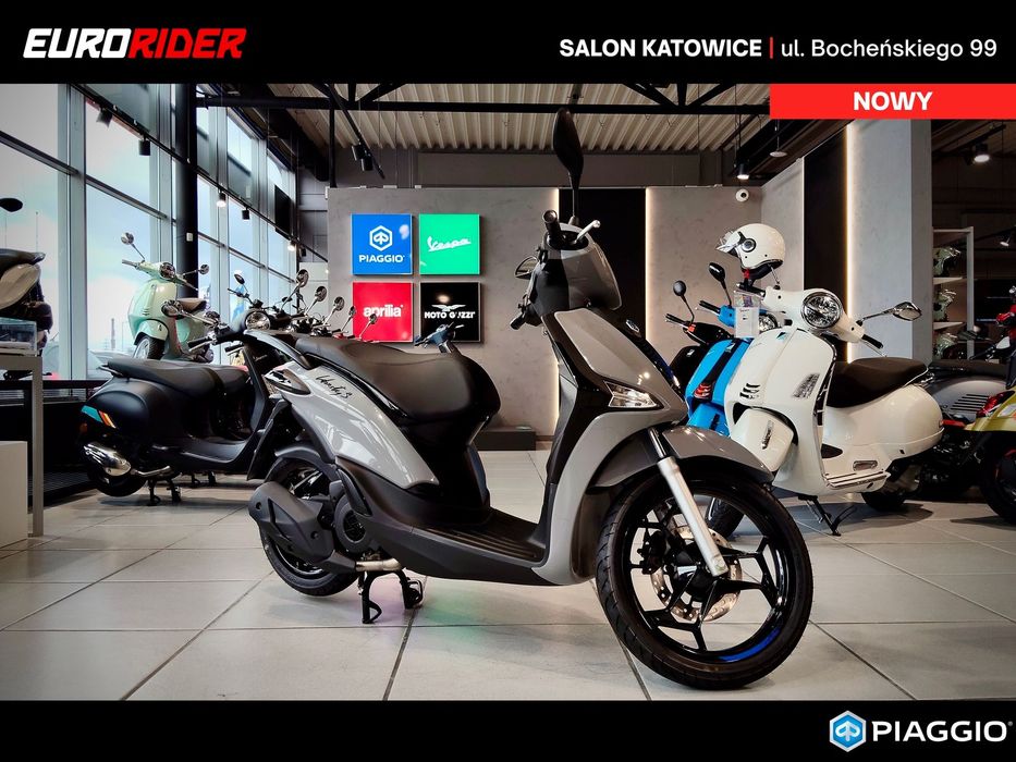 Piaggio Liberty S125 Grigio Materia | PROMOCJA | Dostępny od ręki | EURORIDER Katowice