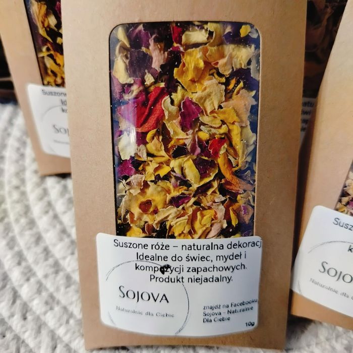 Suszone róże - dekoracje