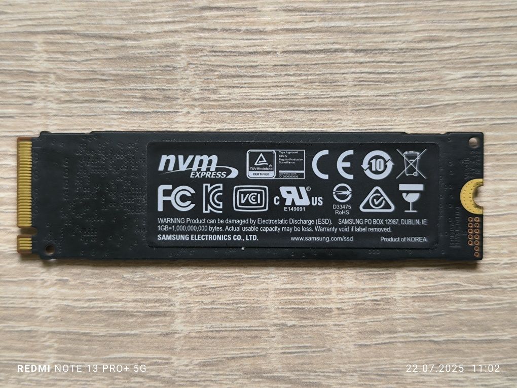 Samsung 970PRO 1TB M.2 NVMe Kości MLC!!!