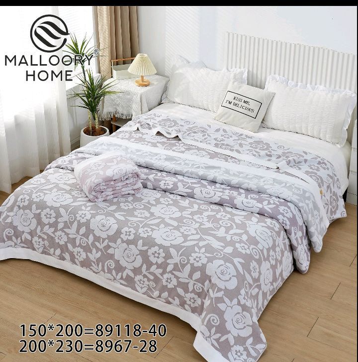 Простирадло махрове бавовняне Mallory Home. Щільне.