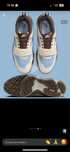 Air Jordan Nike Zoom Field Jaxx Travis Scott Leche Blue