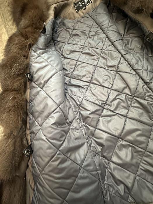 Парка з хутром песця
