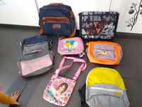 Mochilas : conjunto 8 unidades