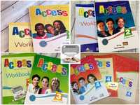 Комплект Access 1, 2, 3, 4 Student's book + Workbook