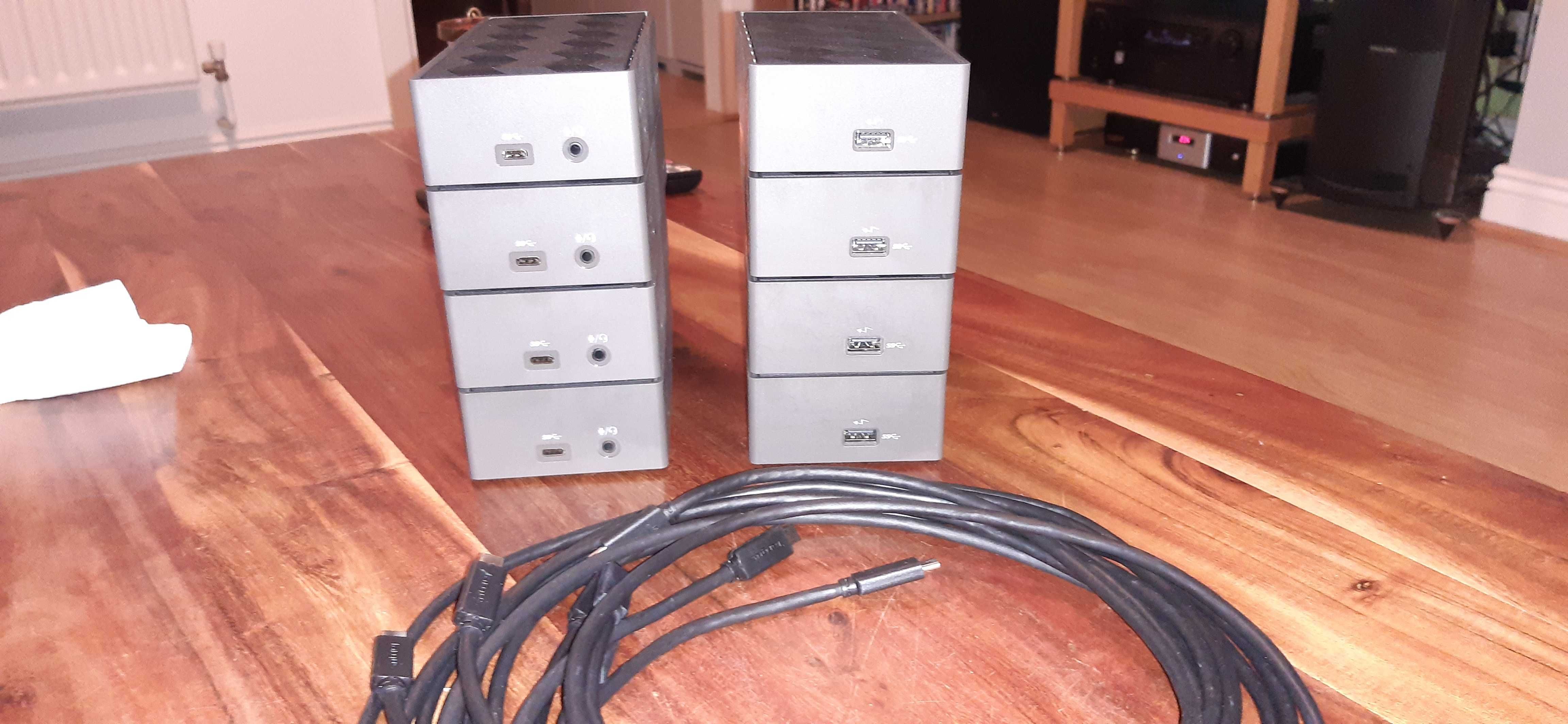 UNIWERSALNA stacja dokująca Targus USB-C  DV4K 100W DOCK190EUZ