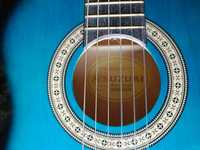 Gitara klasyczna niebieska SCG-2 3/4 Suzuki dla początkujących