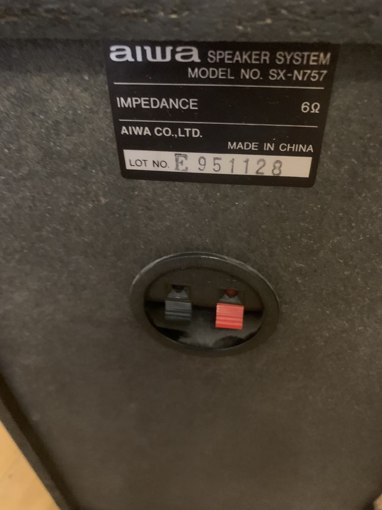 музыкальный цент на 3 диска aiwa RX  N656