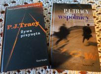 2 książki P.J.Tracy Żywa przynęta , Wspólnicy