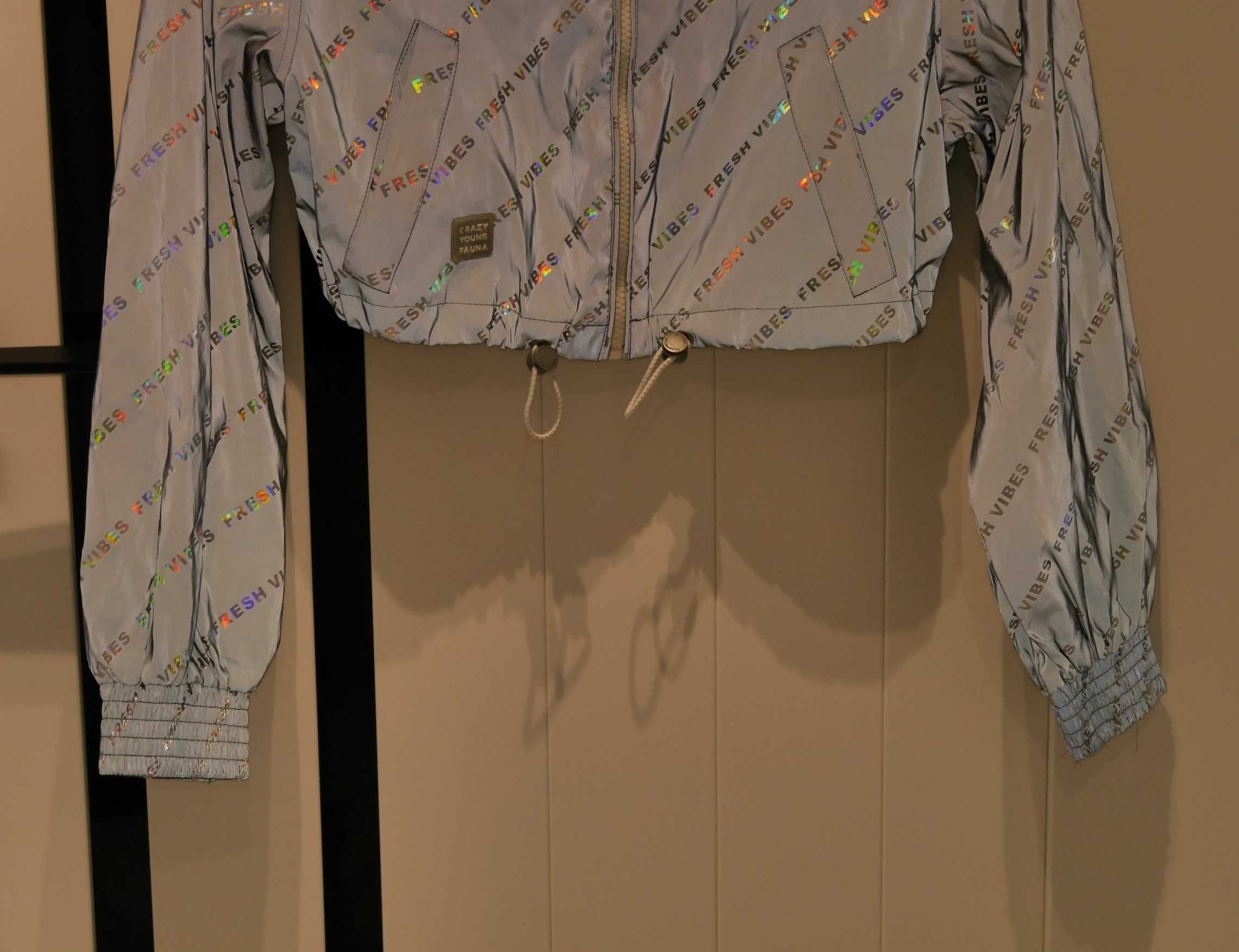 Bershka kurtka świecąca w ciemności 34 XS