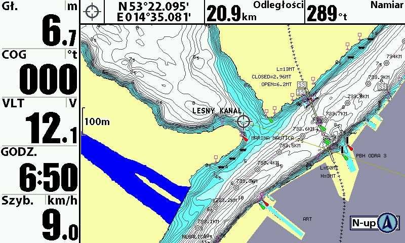 Używana Mapa Polski / Bałtyk południowy Navionics+ NAEU081R