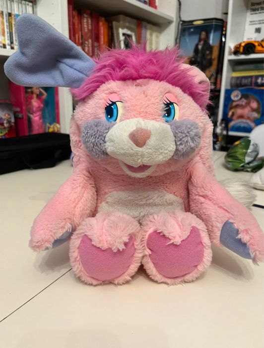 Popples Party Pink plush 1986 Mattel vintage retro 80s nostalgia