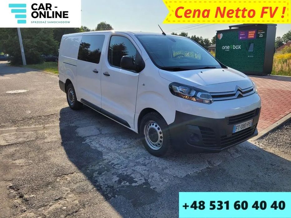Citroën Jumpy XXL  #Doka# Holenderka# 2.0 HDI 120 KM Faktura vat
