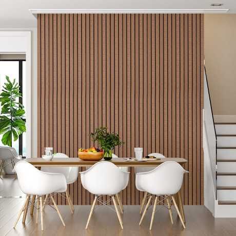 Рейка декоративна PS під коричневу шкіру з бронзою 2900х120х20мм SW