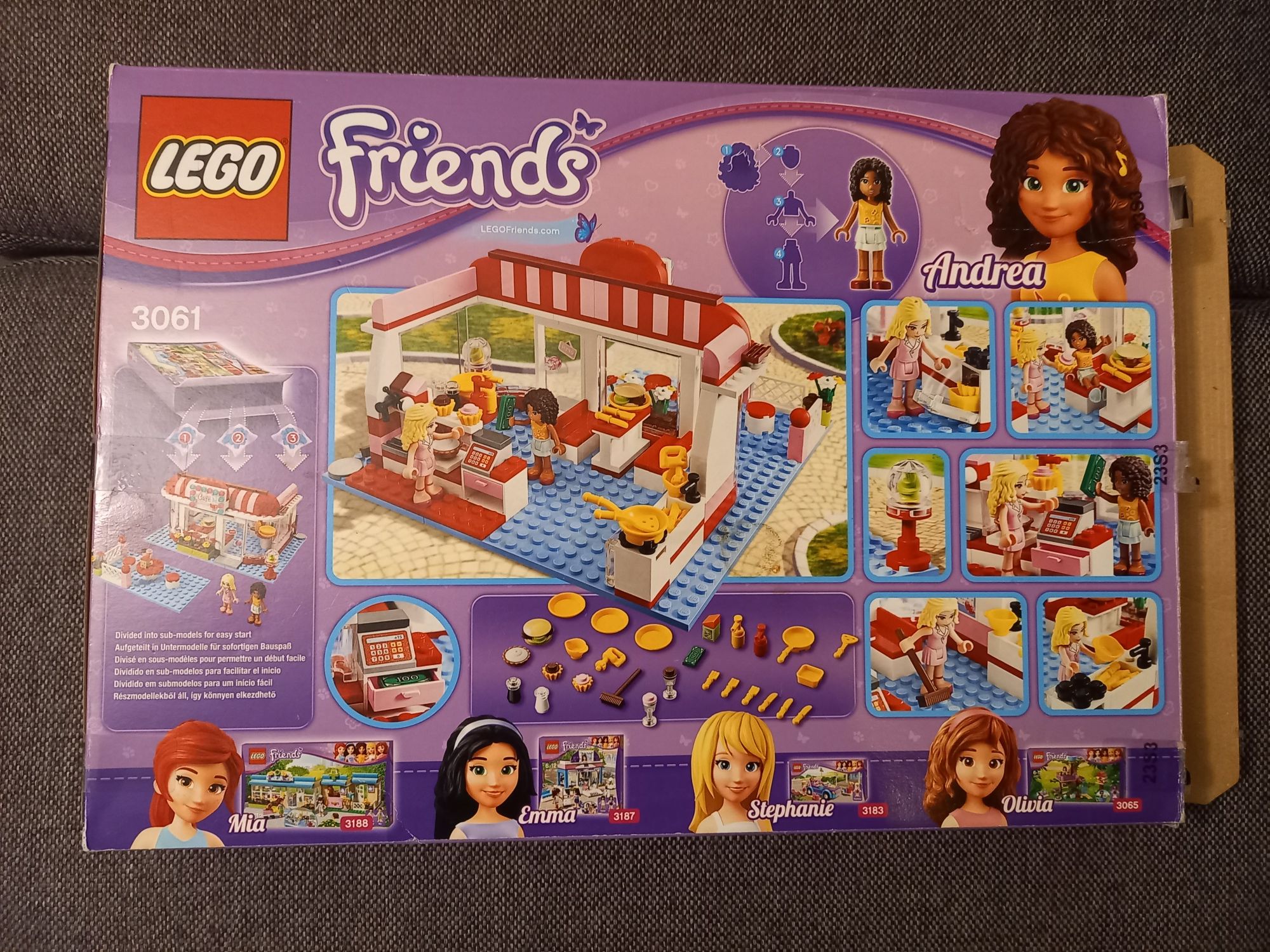 Klocki Lego Friends Cafe Kawiarnia  nr 3061