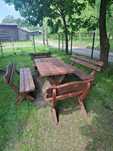 Meble ogrodowe Producent lite drewno