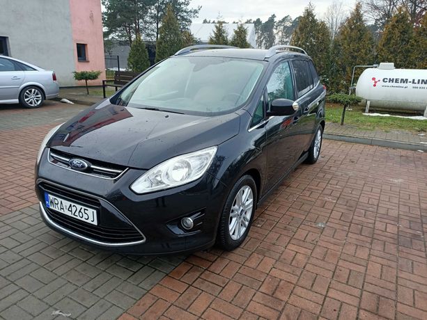 Ford Grand C-MAX 1.0 125KM 2013r Skóra