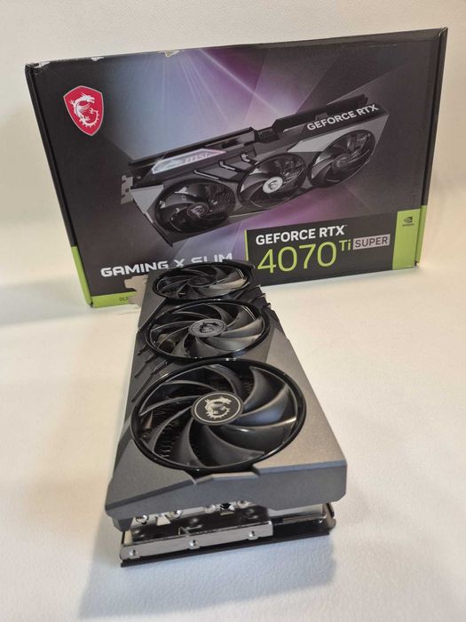 Karta graficzna MSI GeForce RTX 4070 Ti SUPER GAMING X SLIM 16 GB