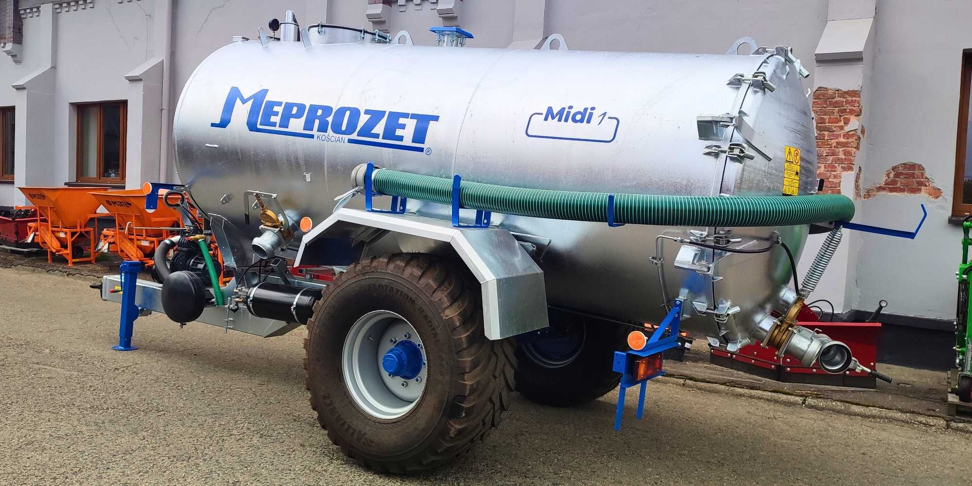 Beczka MEPROZET 7000l wóz asenizacyjny szambo woda Od ręki Transport