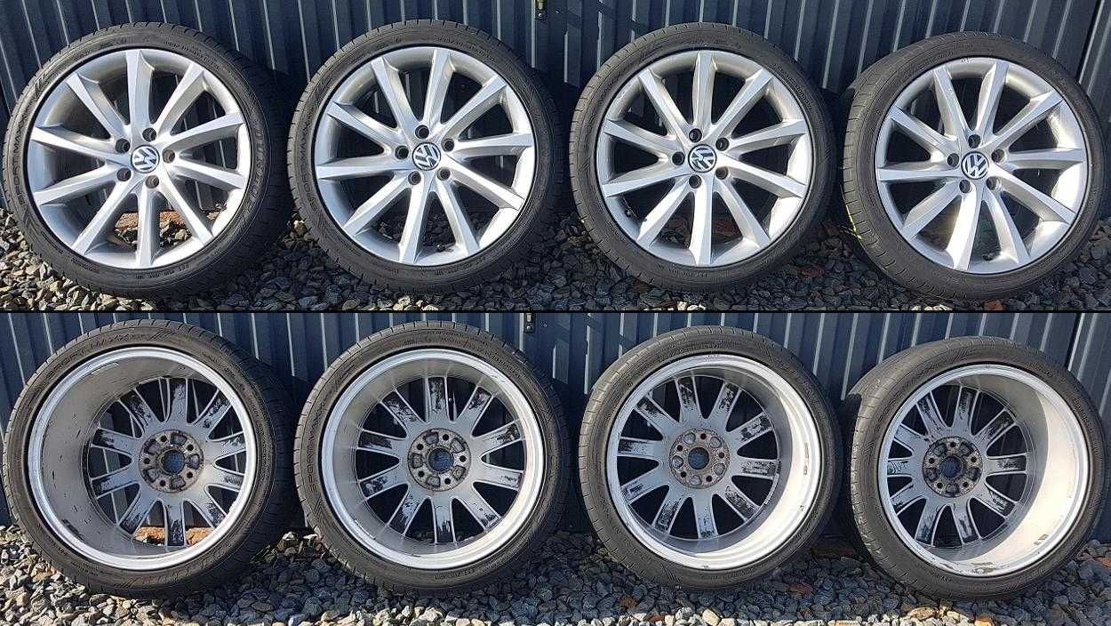 Oryginalne ALU KOŁA 18 cali VW Passat B8 i Inne 234/40R18 Dunlop LATO